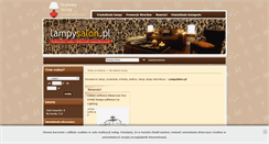 Desktop Screenshot of lampysalon.pl